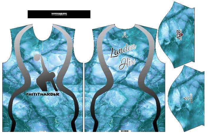 #Hititharder Dye Sub Jersey