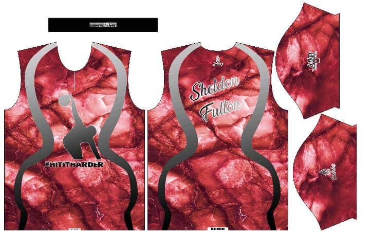 #Hititharder Dye Sub Jersey